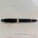 AAA Replica Montblanc Yellow Gold And Black Lacquer Fountain Pen - Only For Bitcoin Payment (2)_th.jpg